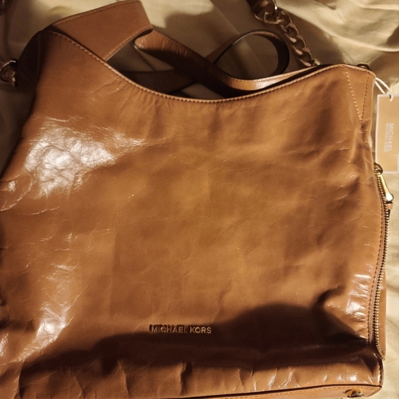Michael Kors large leather shoulder bag - Picture 1 of 4